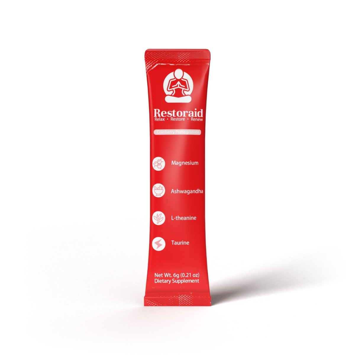 Restoraid Cranberry Pomegranate - 25 Pack - KinVita